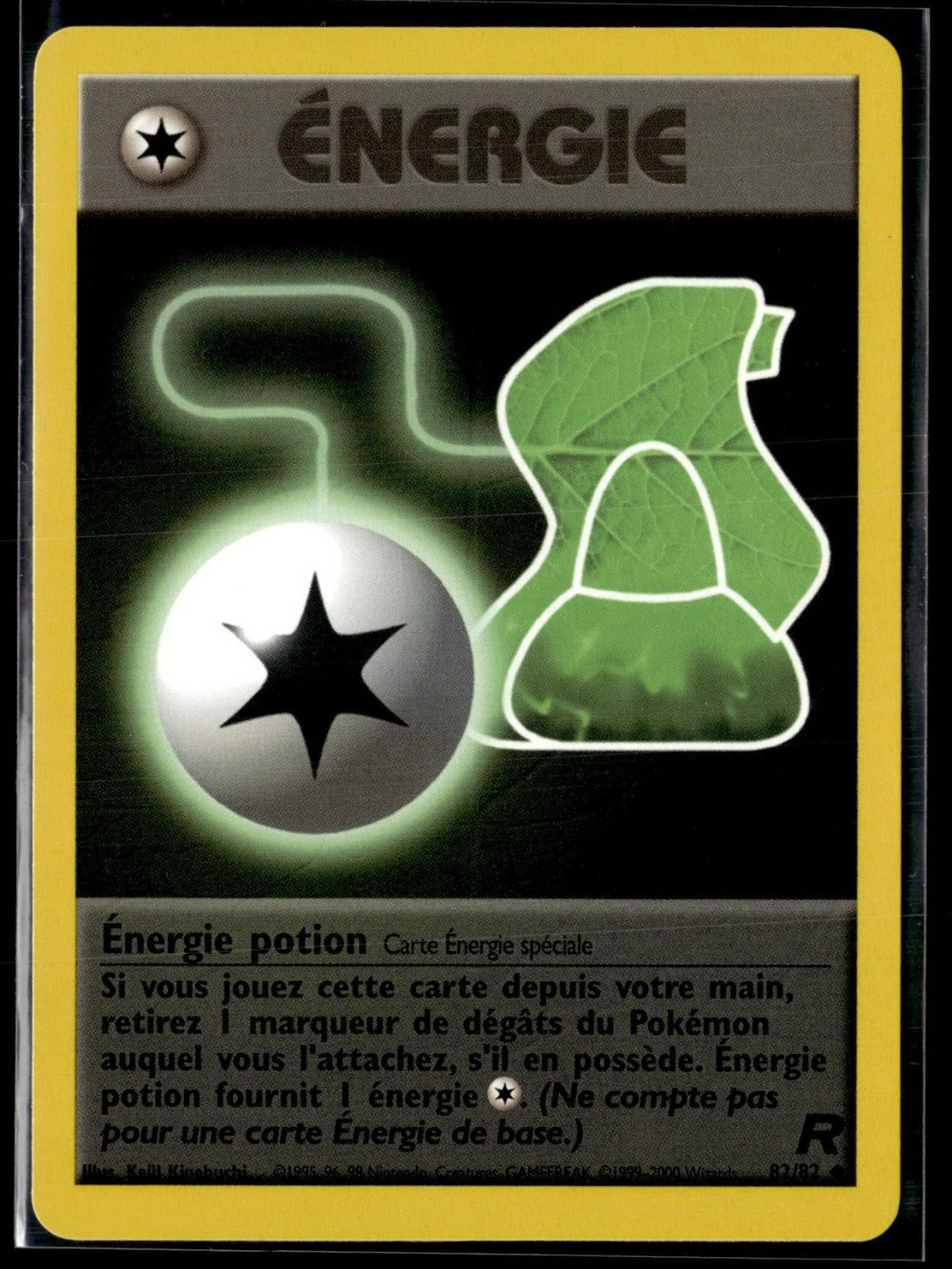 Énergie potion Peu Commune Team Rocket 82 NM
