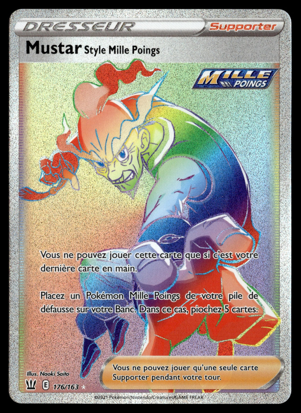 Mustar Style Mille Poings 176/163 - EXC