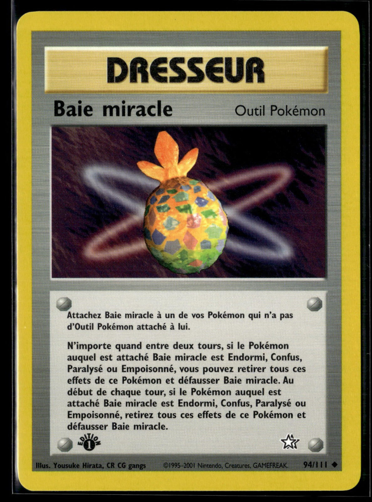 Baie miracle Peu Commune Neo Genesis 94 NM