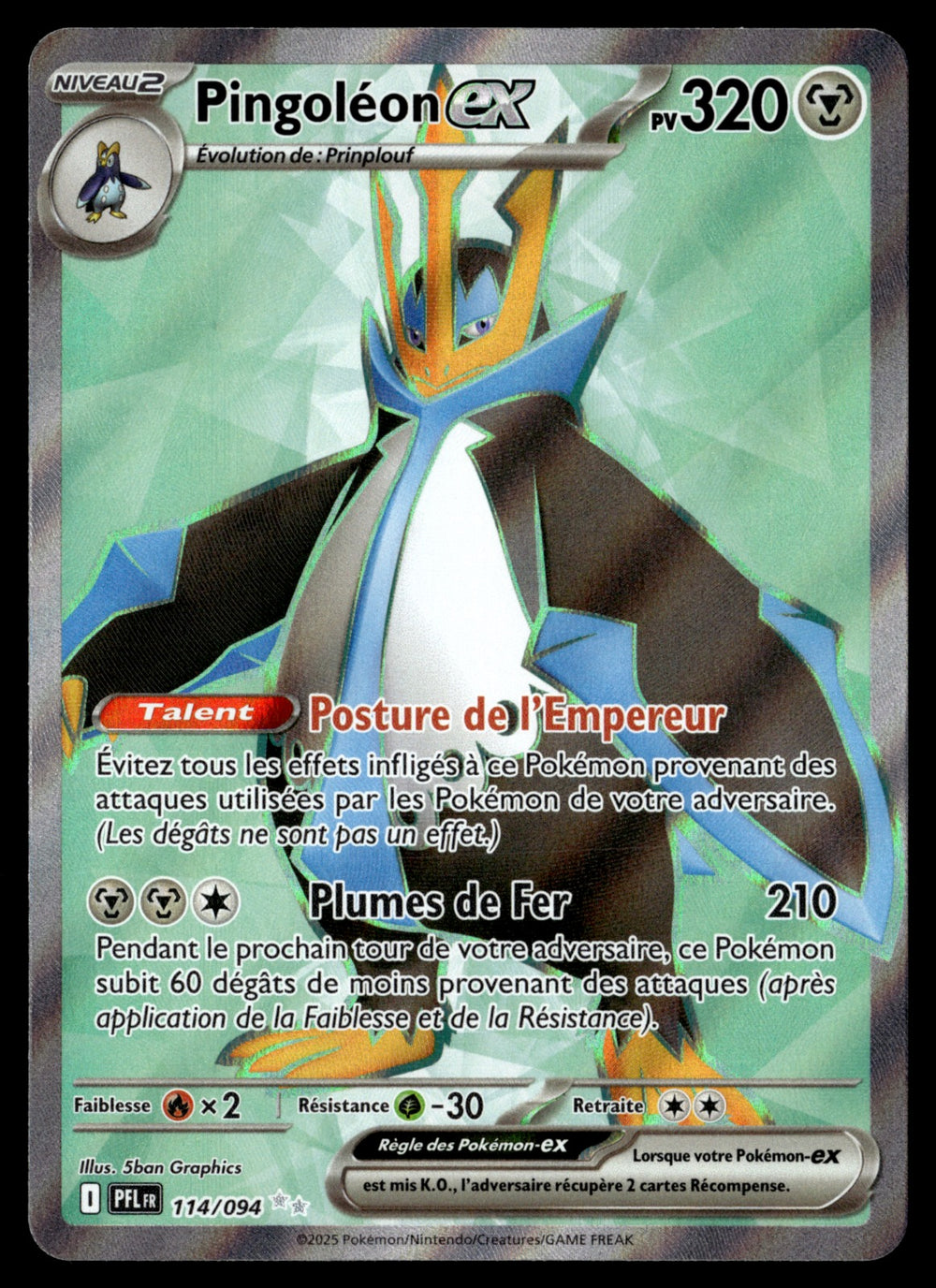 Pingoléon-ex 114/131 - NM