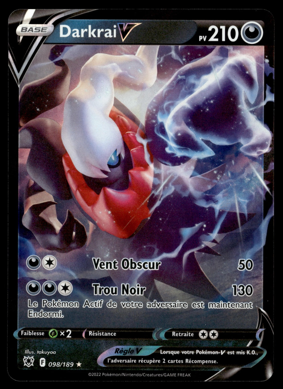 Darkrai V  V Astres Radieux 098 NM