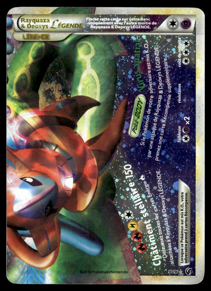 Rayquaza & Deoxys LÉGENDE 90/95 - Poor