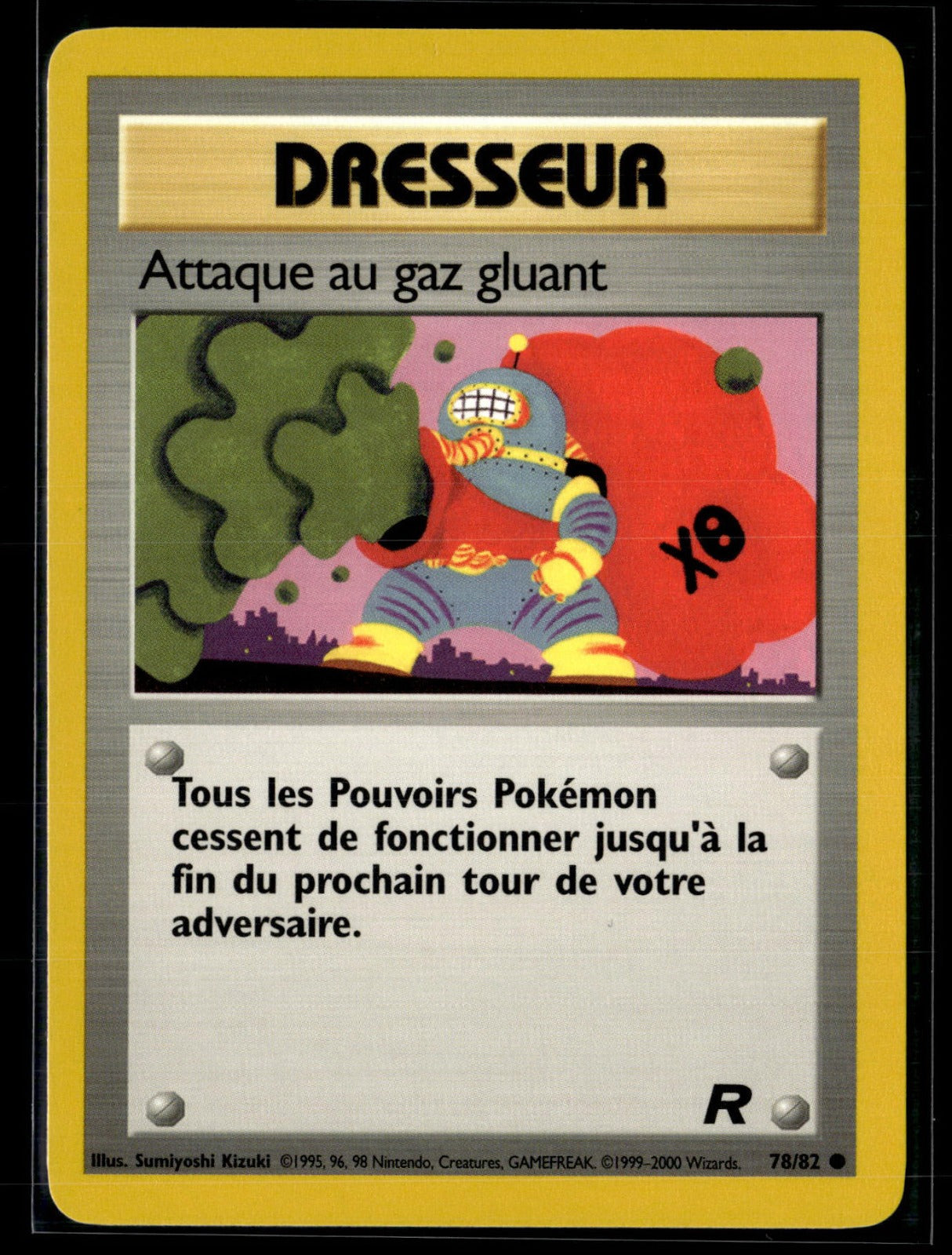Attaque au gaz gluant Commune Team Rocket 78 NM