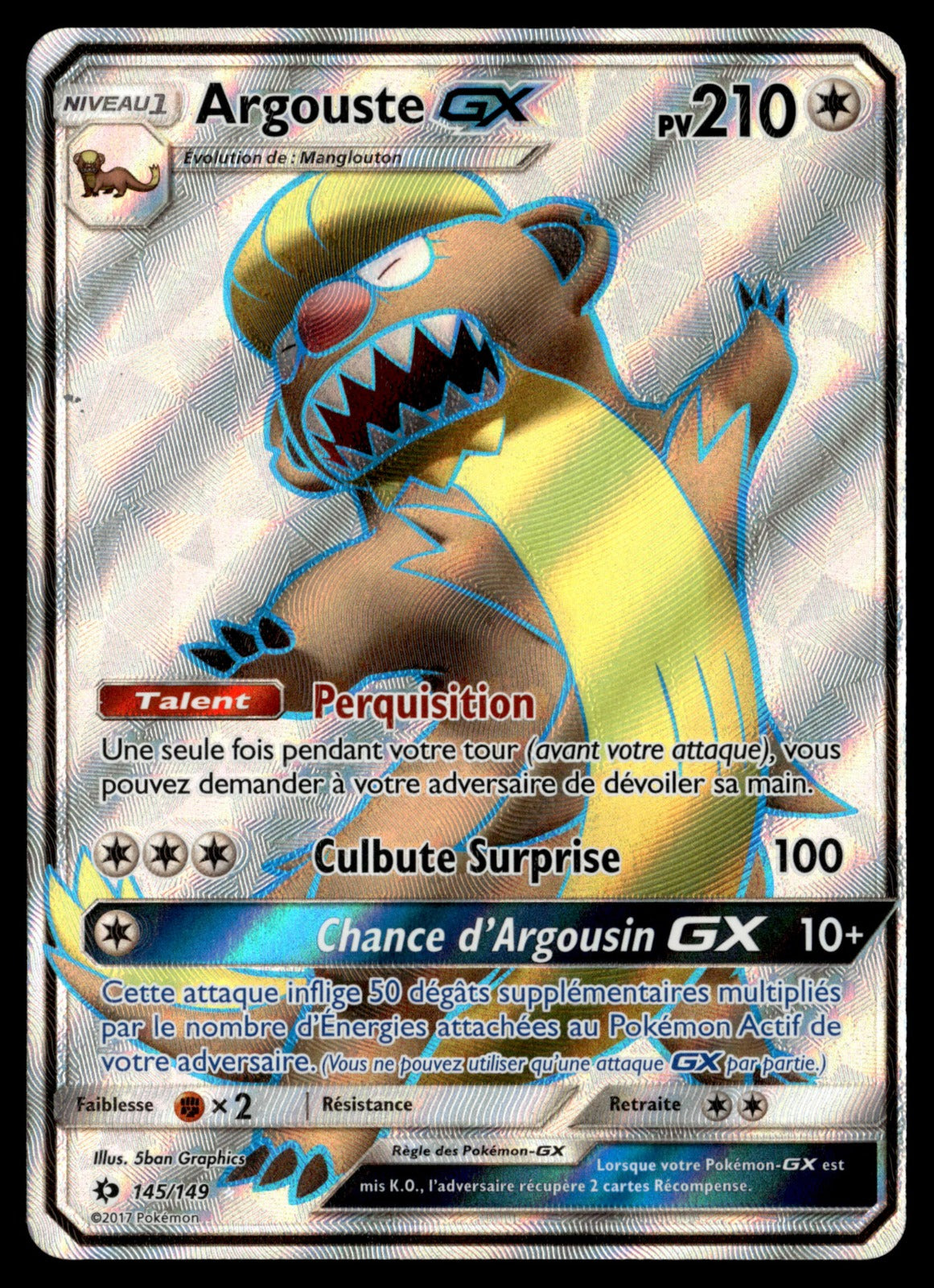 Argouste GX  Soleil et Lune 145 EXC 