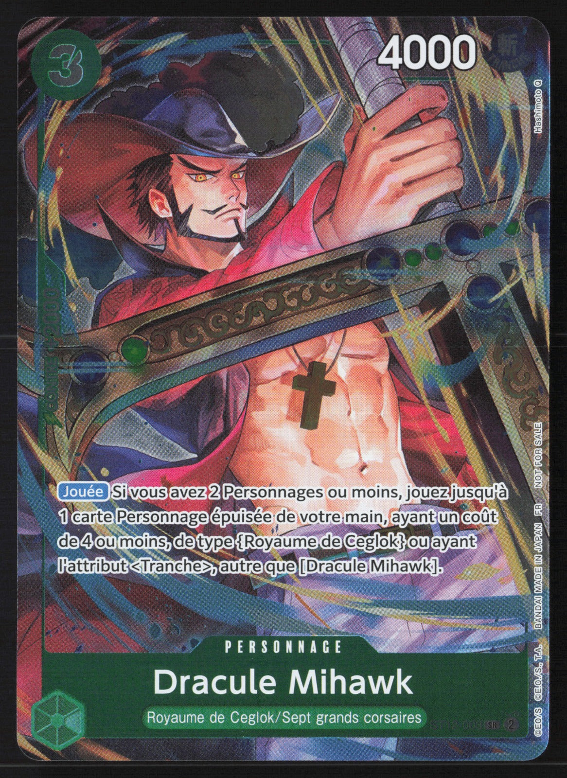 Dracule Mihawk ST12-003 - NM