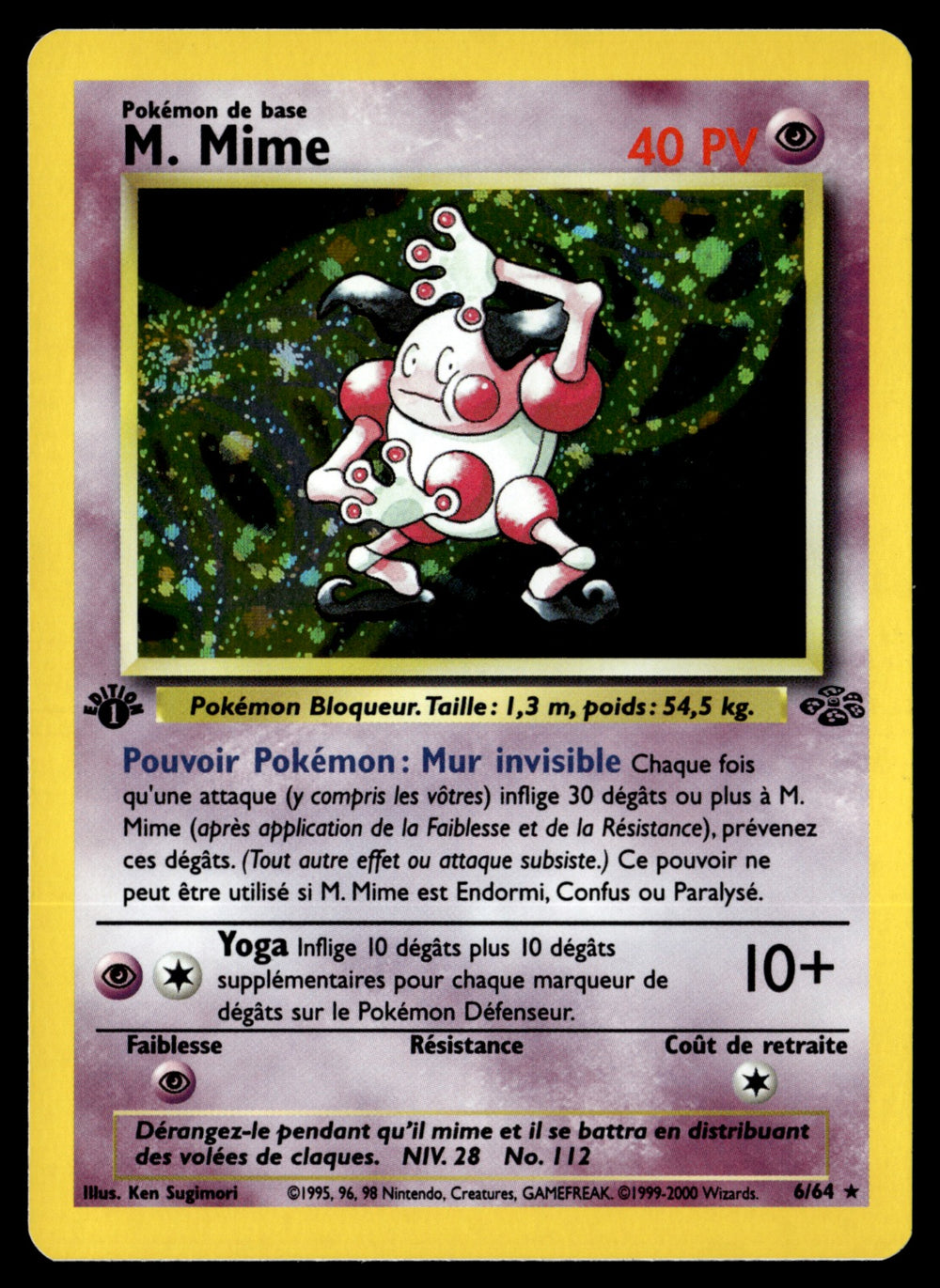 M. Mime 6/64 édition 1 - NM