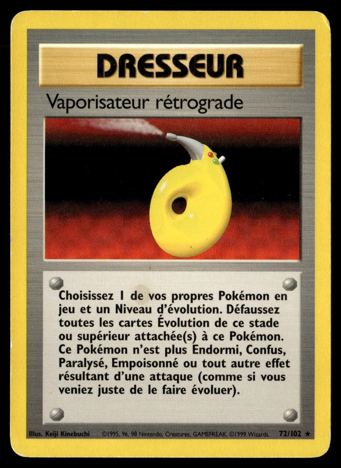 Vaporisateur rétrograde Rare Set de Base 72 HP