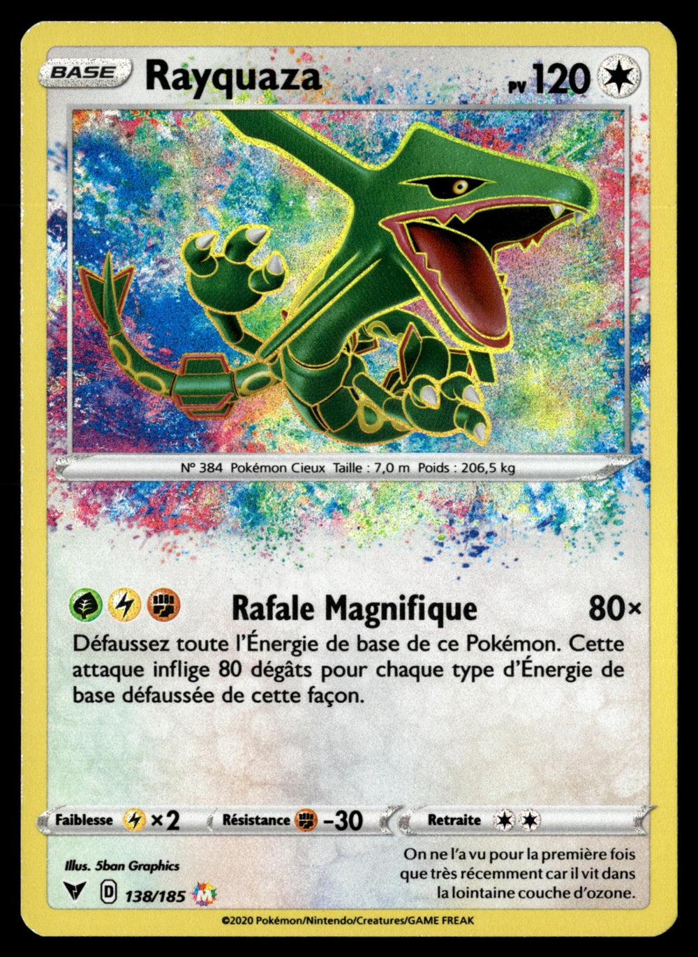 Rayquaza 138 - TBE