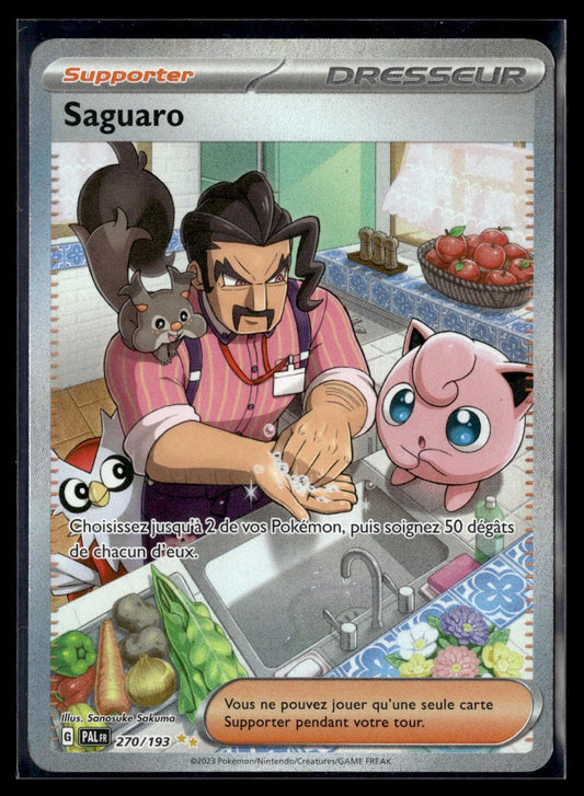 Saguaro Illustration spéciale rare Évolutions à Paldea 270 NM