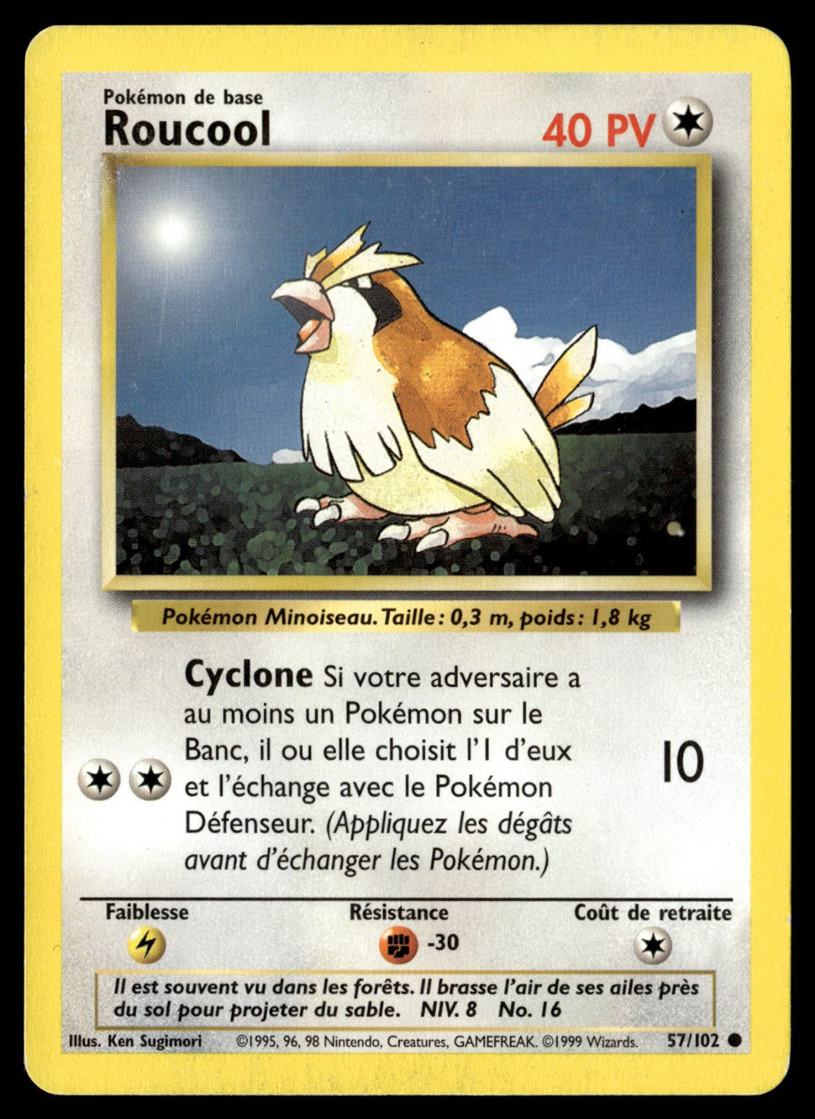 Roucool Commune Set de Base 57 HP