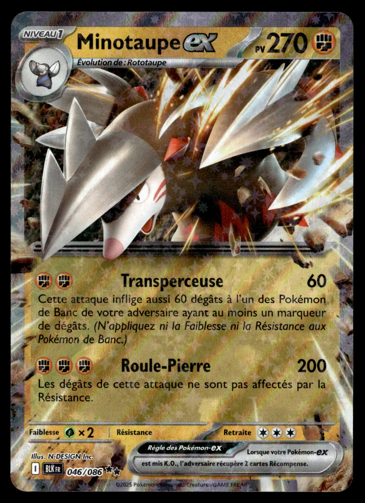 Minotaupe-ex  Foudre Noire 046 NM
