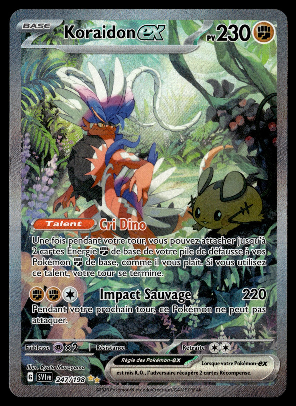 Koraidon-ex ALT Écarlate et Violet 247 NM