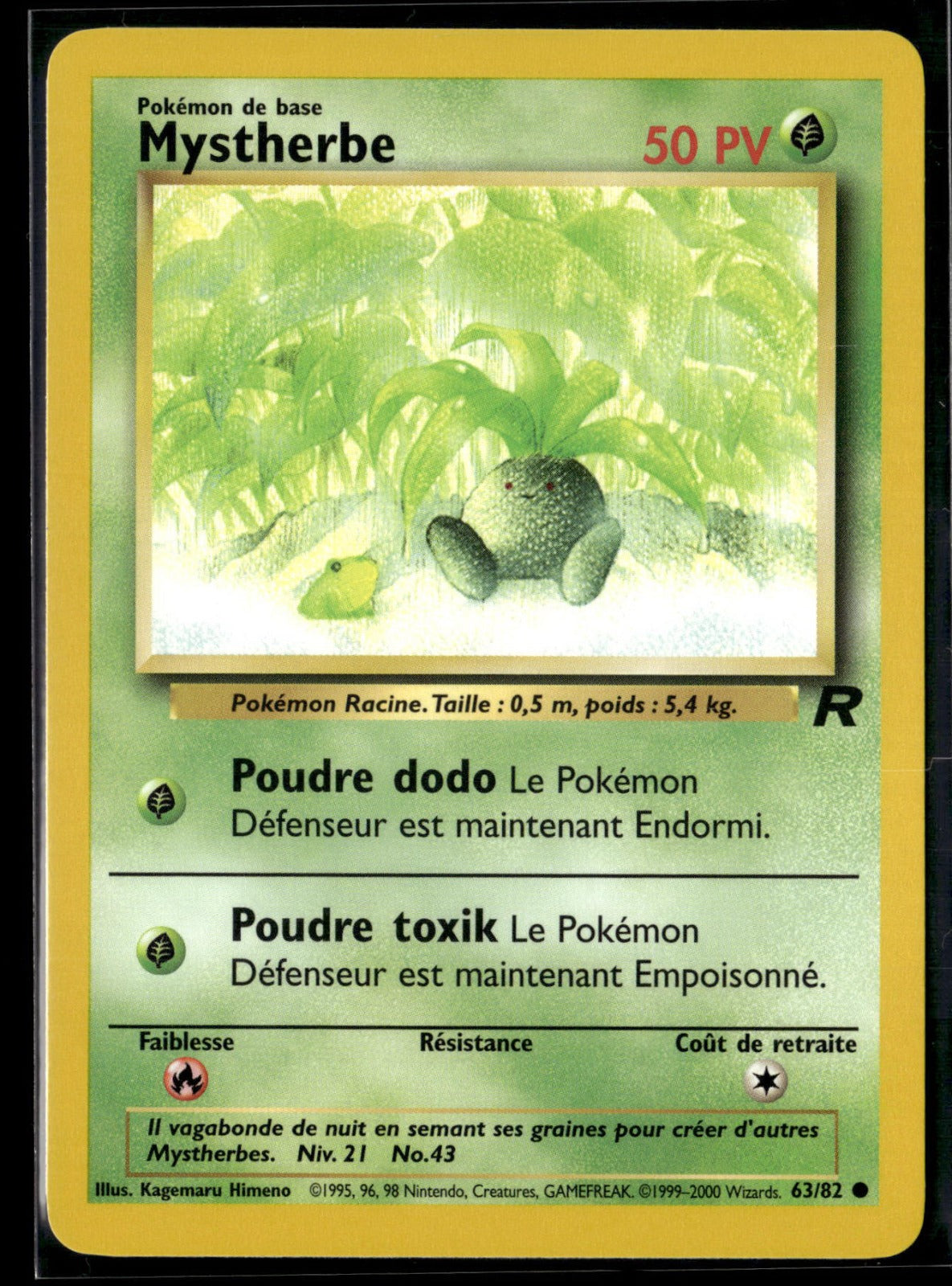 Mystherbe Commune Team Rocket 63 NM