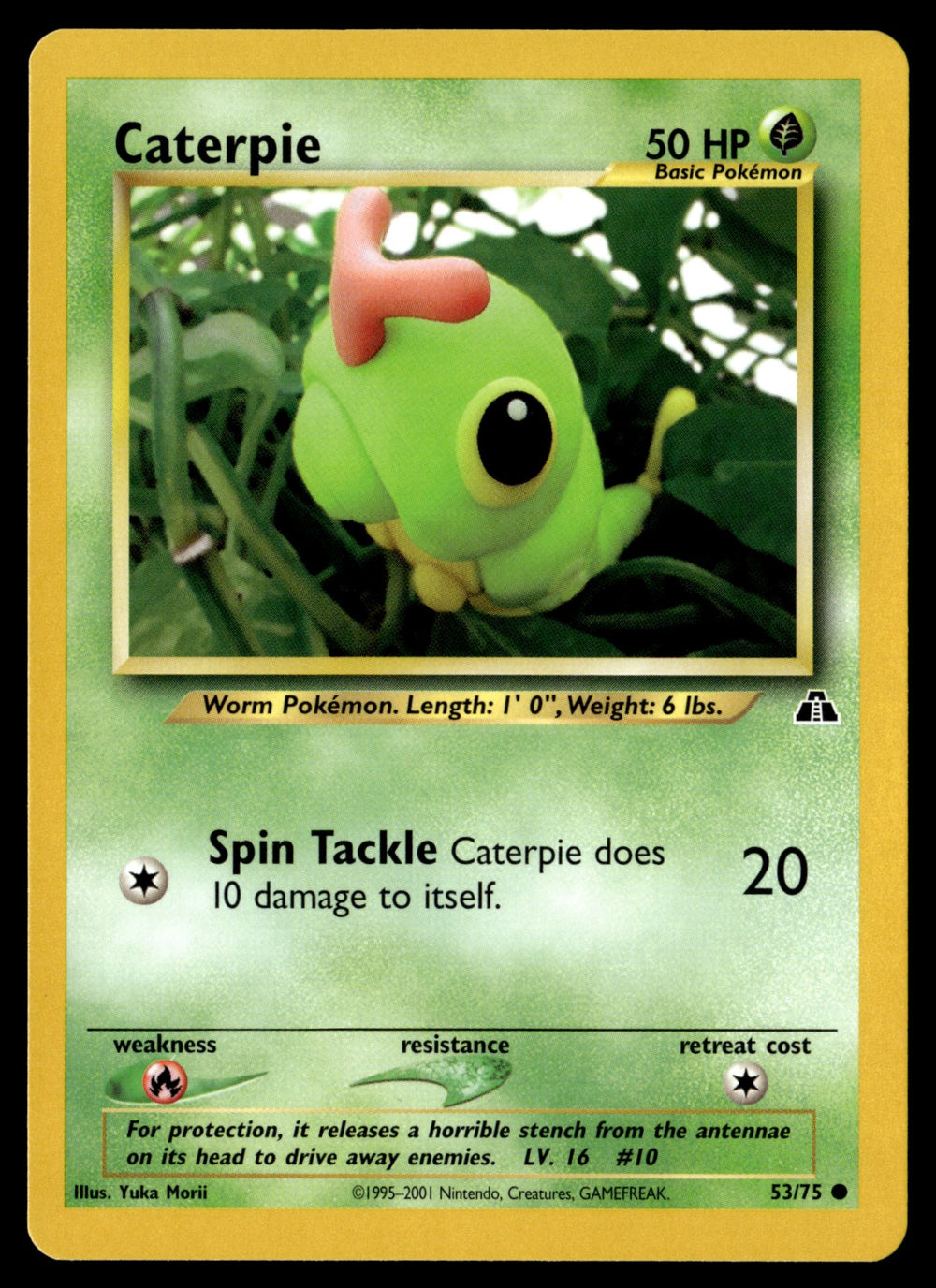 Caterpie 53/75 - NM