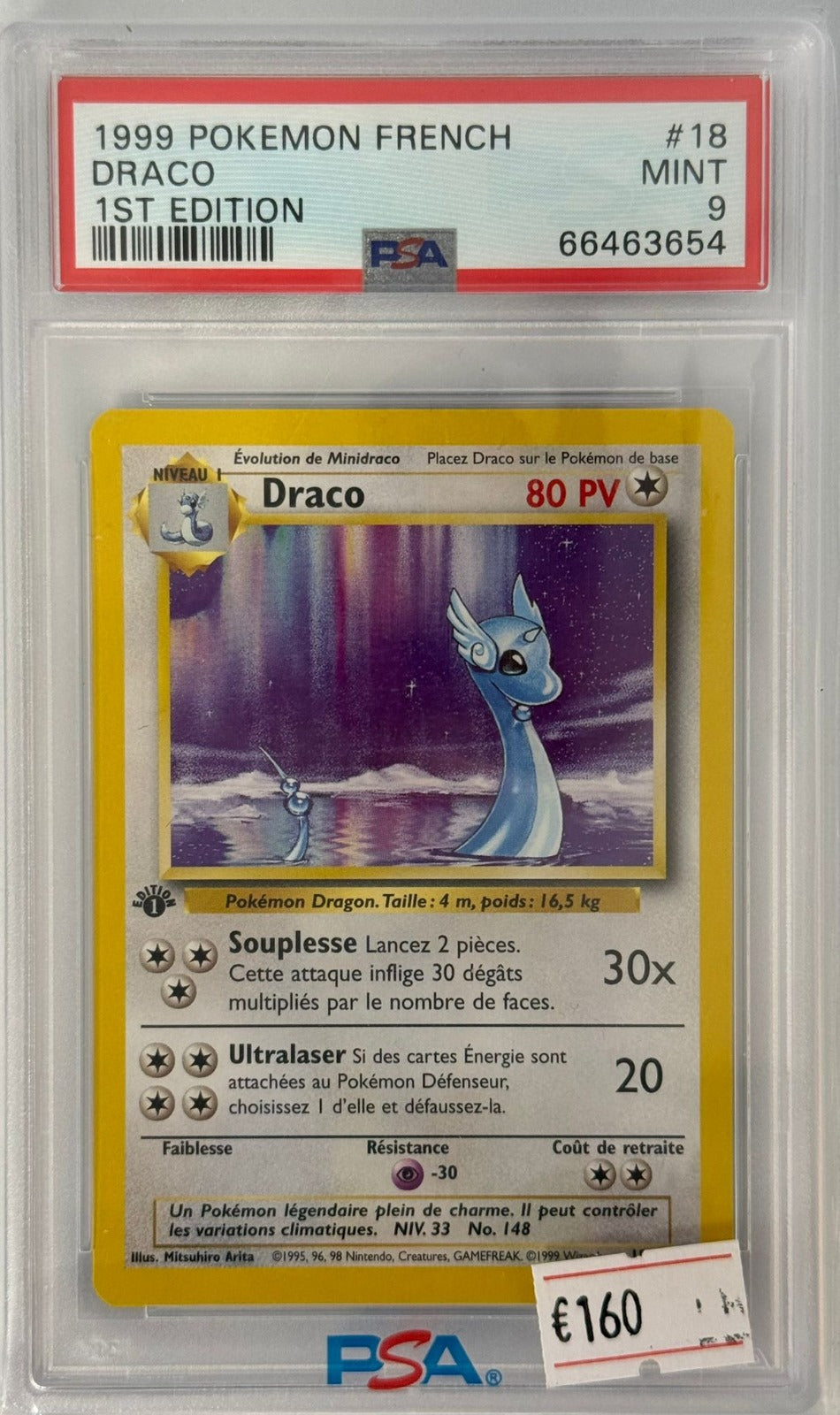 Draco Rare Set de Base 9 NM