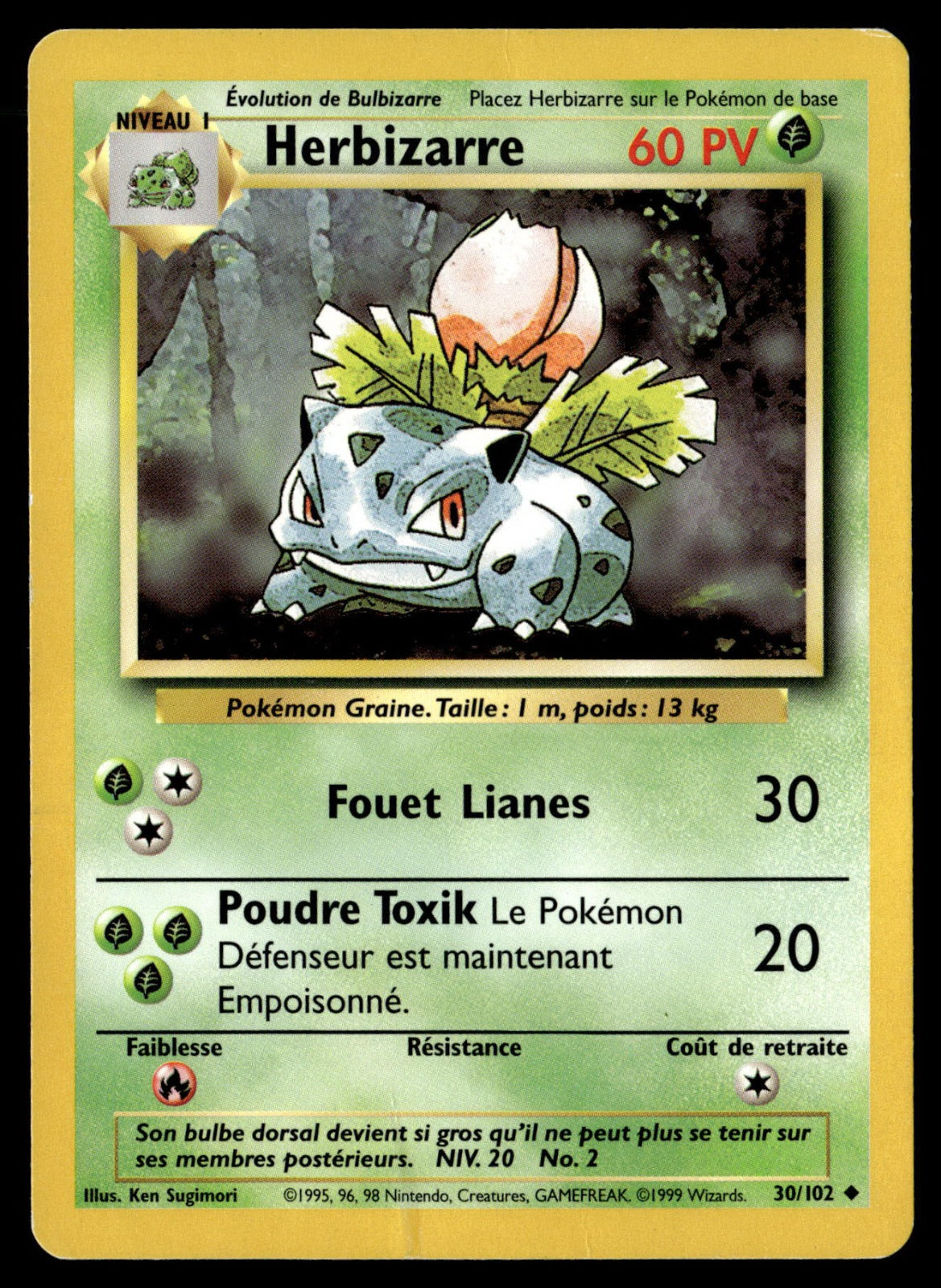 Herbizarre Peu Commune Set de Base 30 HP