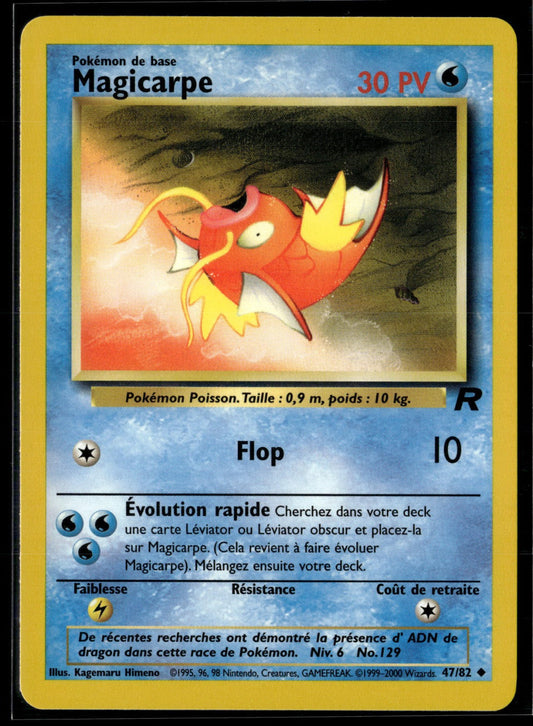 Magicarpe Peu Commune Team Rocket 47 NM