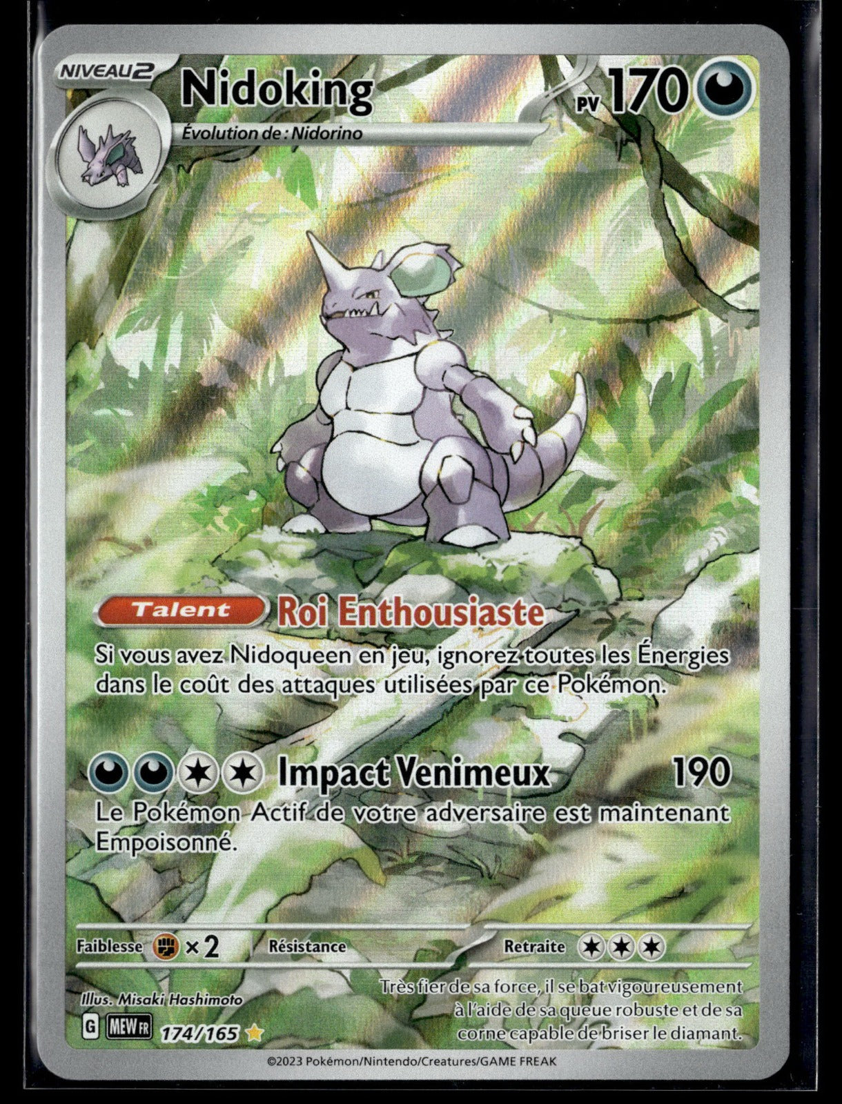 Nidoking AR 151 174 NM