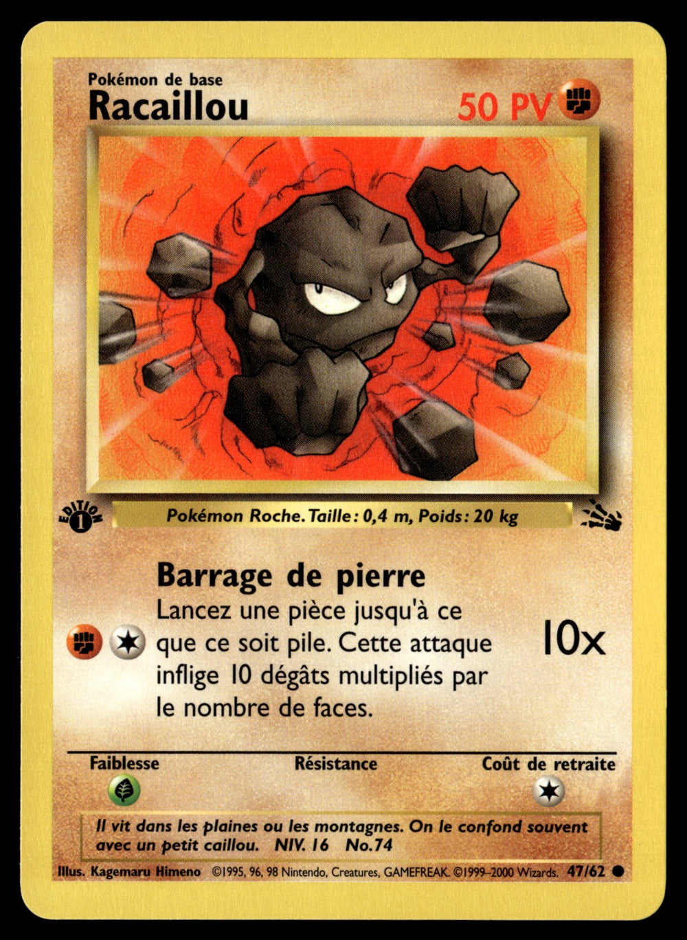 Racaillou 47/62 ed1 - NM