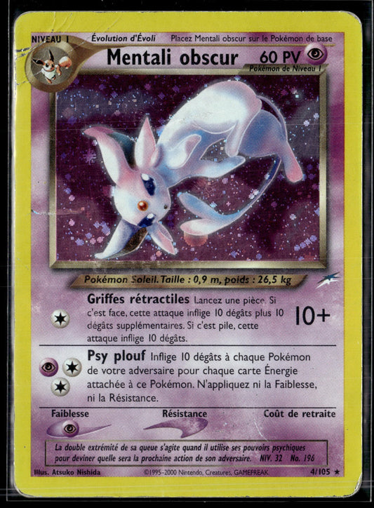 Mentali obscur Rare Neo Destiny 4 
