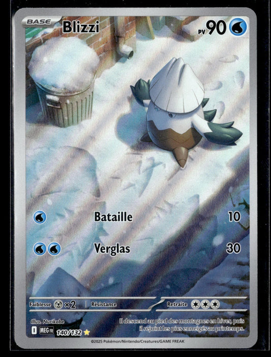 Blizzi Illustration rare Méga-Évolution 140 NM