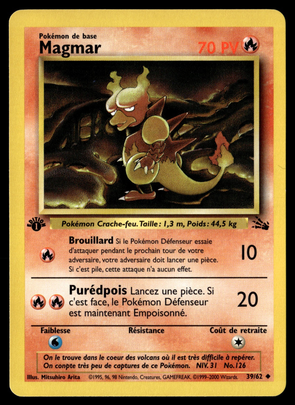 Magmar 39/62 ed1 - NM