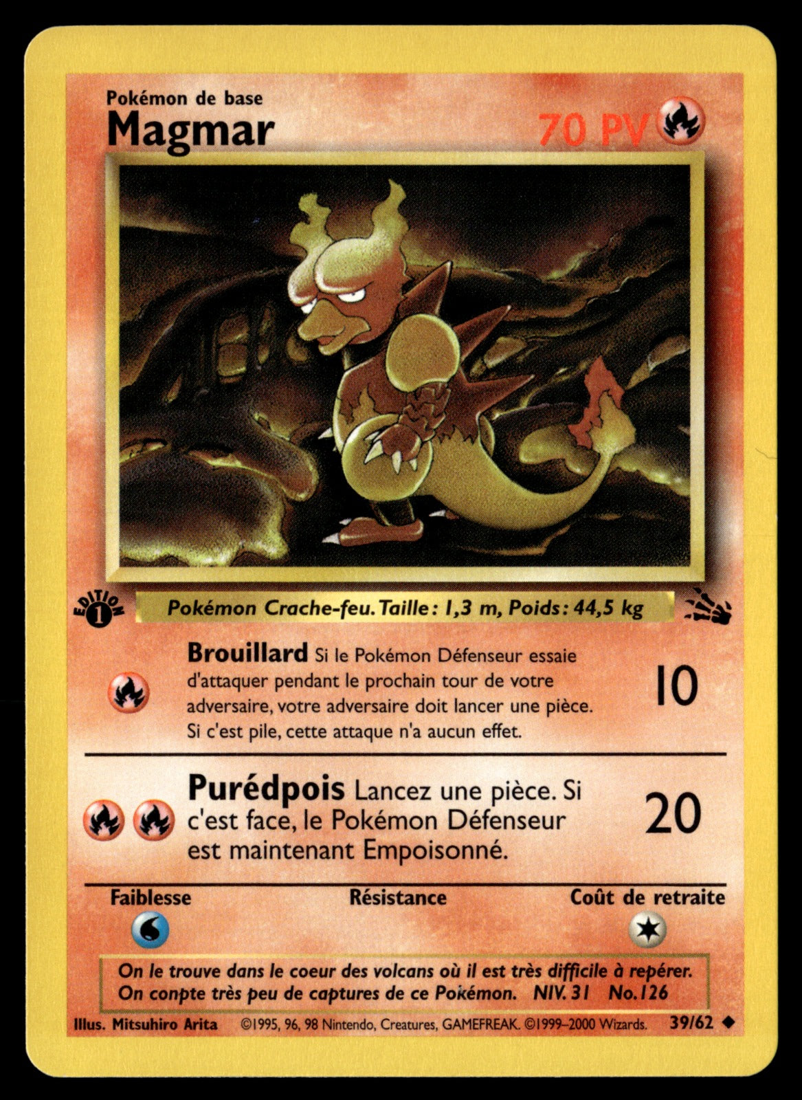 Magmar 39/62 ed1 - NM