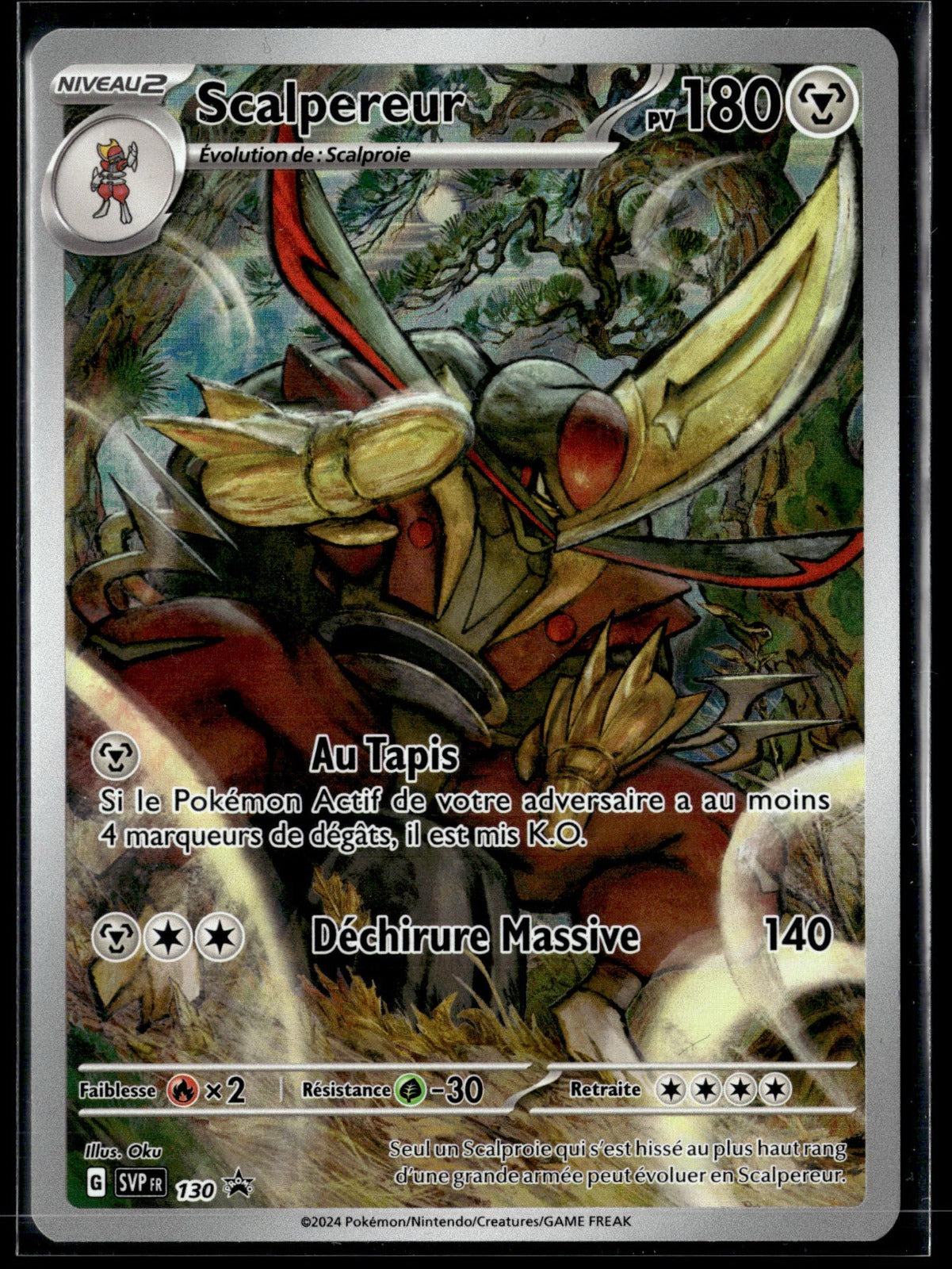 Scalpereur  SVP Black Star Promos 130 NM