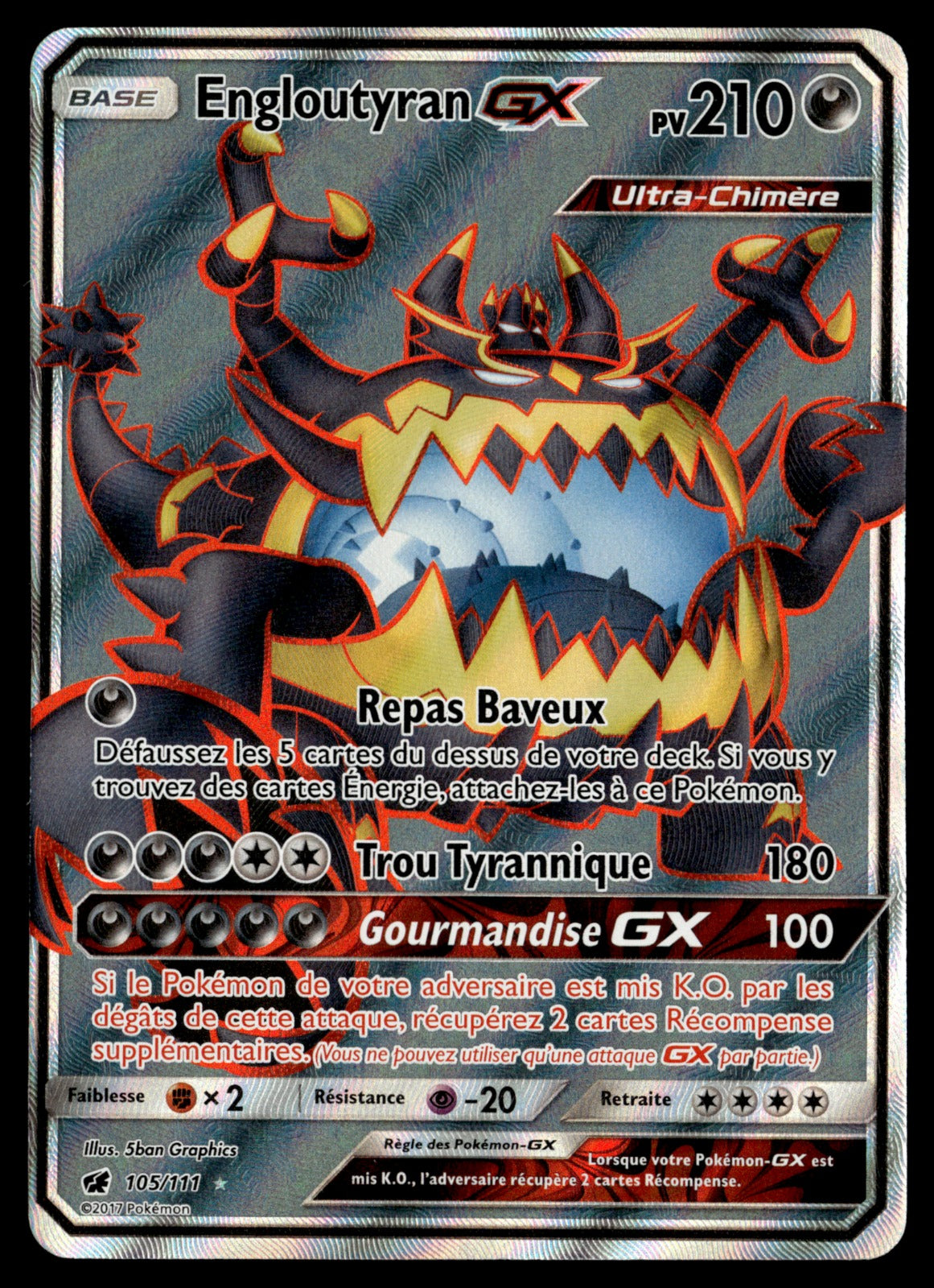 Engloutyran GX 105/111 - NM