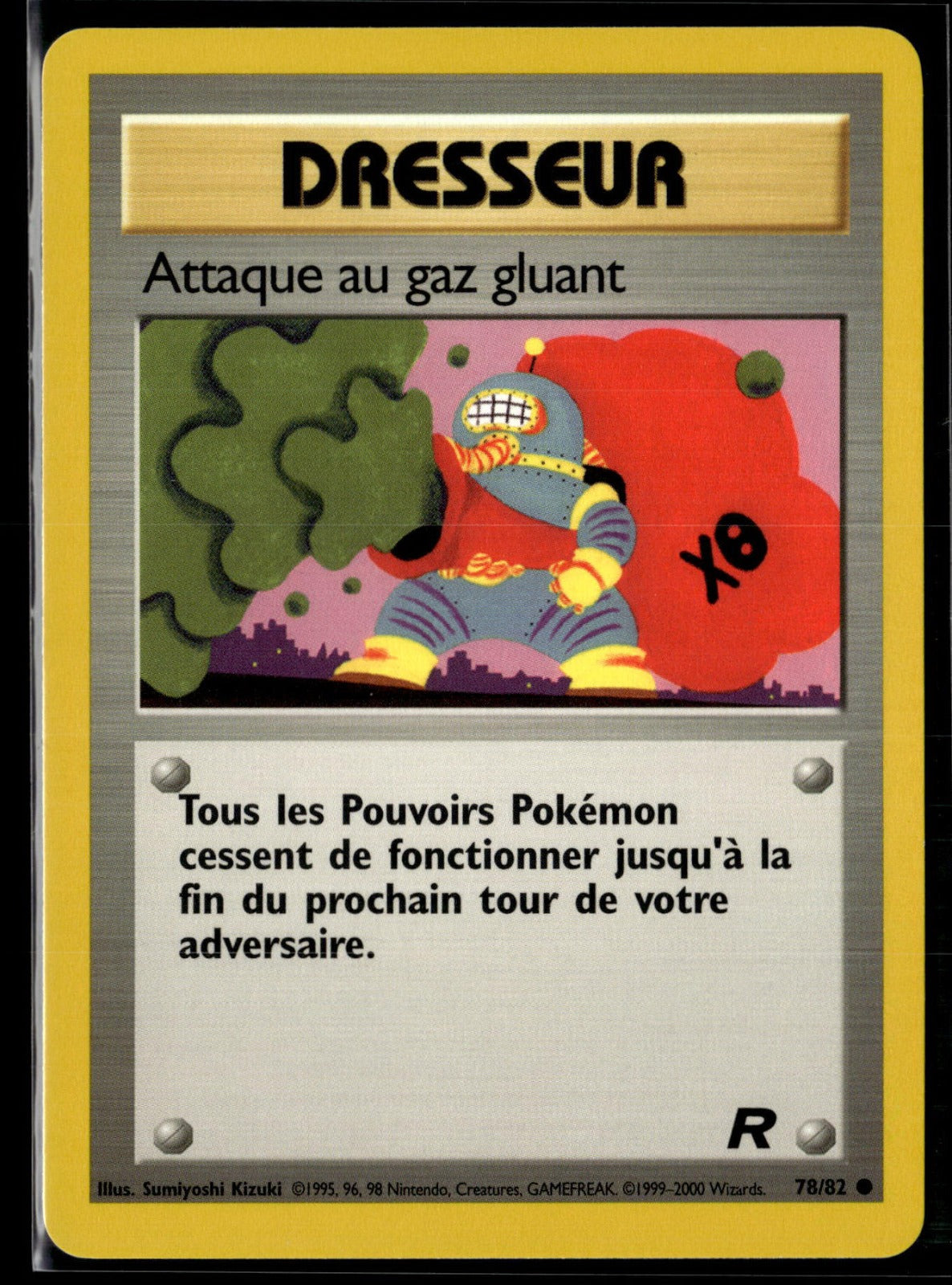 Attaque au gaz gluant Commune Team Rocket 78 NM