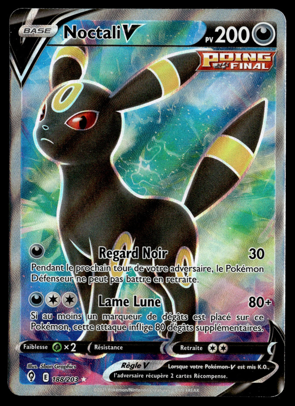 Noctali V 188/203 - NM