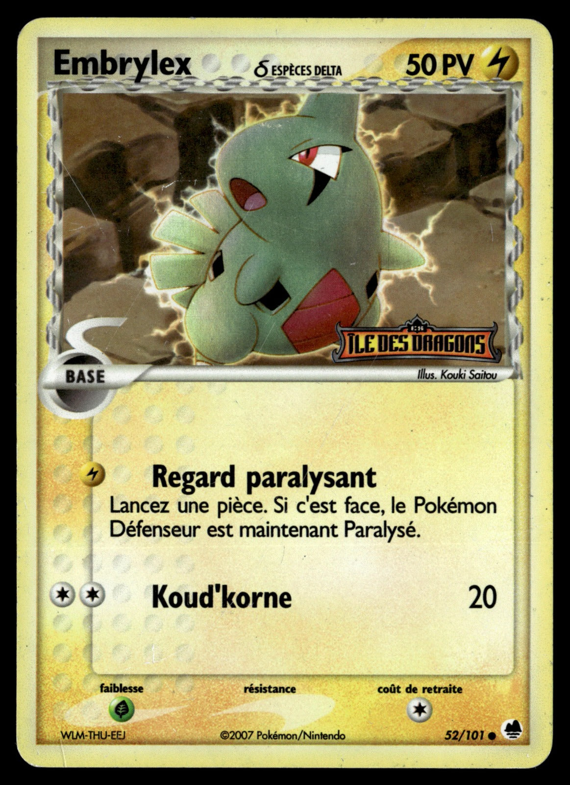 Embrylex δ Commune EX Île des Dragons 52 GOOD