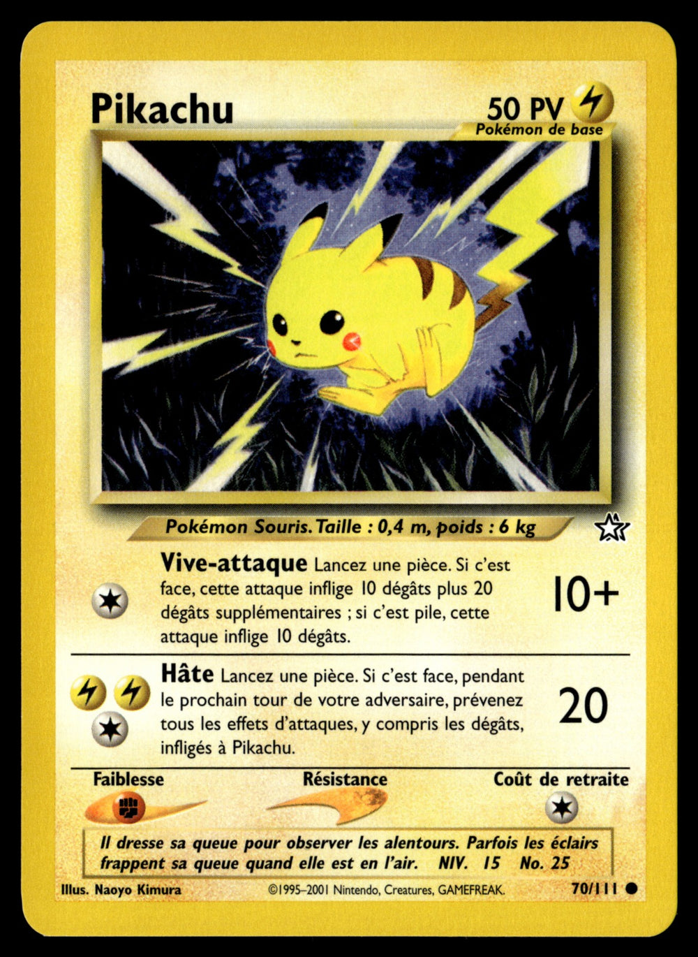 Pikachu 70/111 - NM
