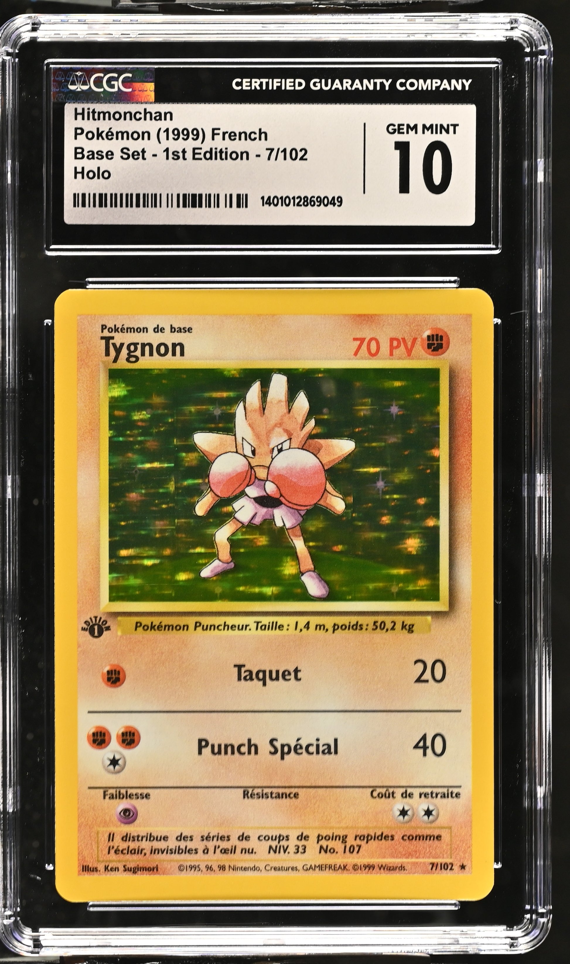 Tygnon Ed1 Holo - Ed1 7/102 NM CGC 10