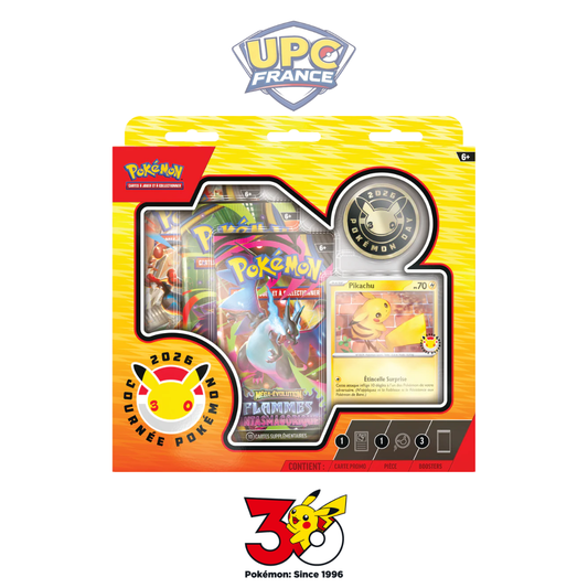 Coffret Journée Pokémon 2026 : Collection 30 Ans - Pikachu