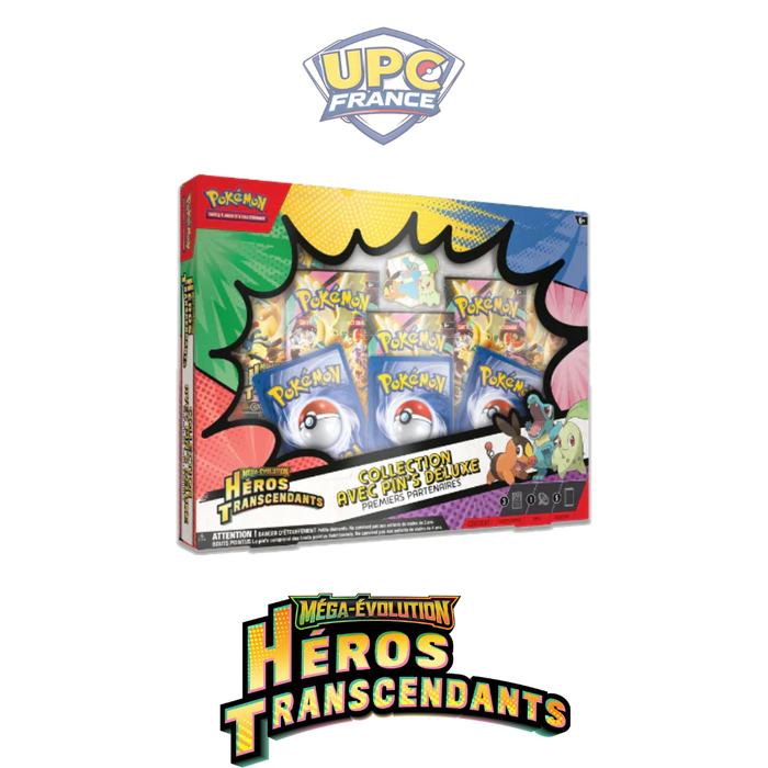 Coffret Pin’s Deluxe - Héros Transcendants - ME02.5 - FR