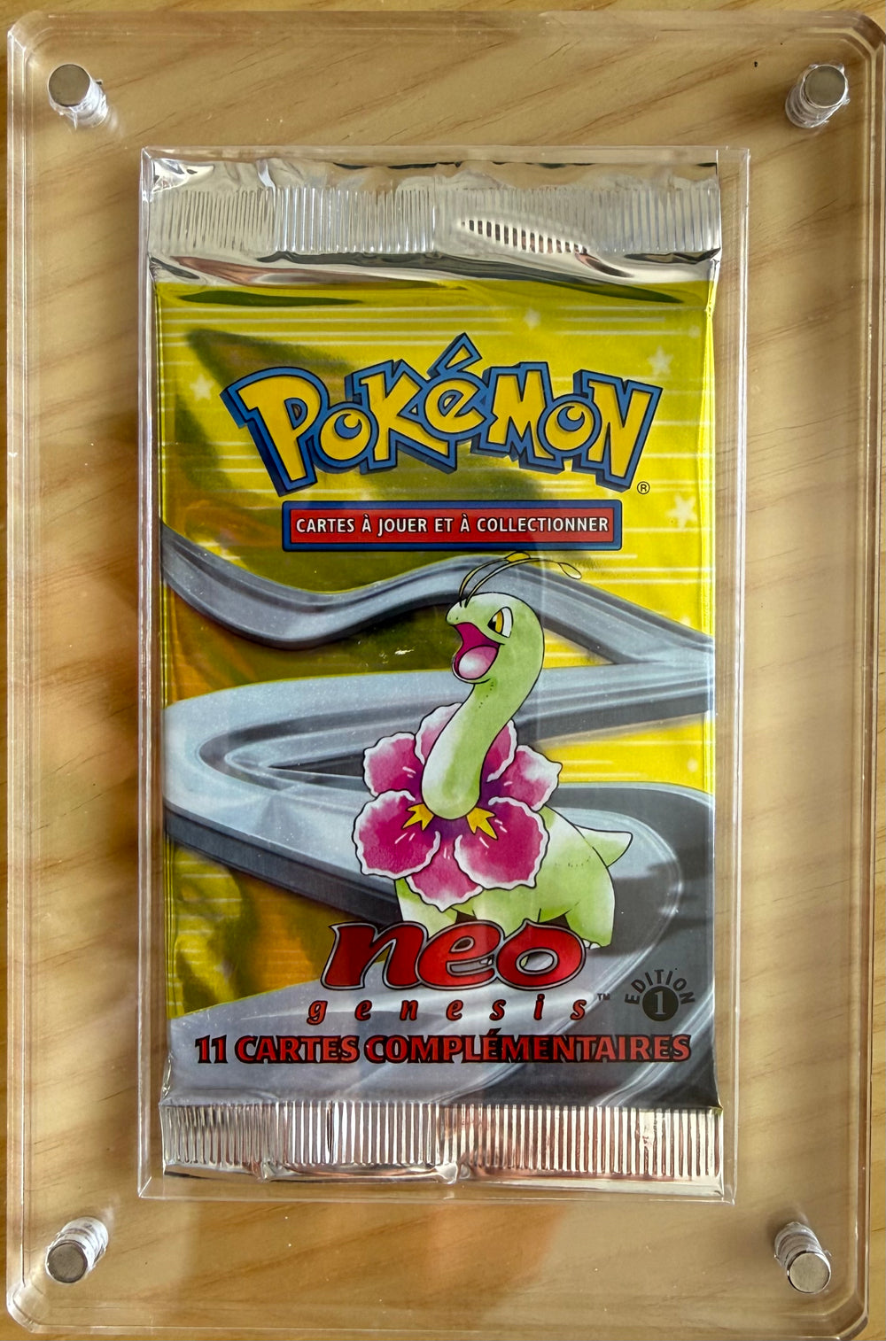 Booster Méganium Neo Genesis Ed1