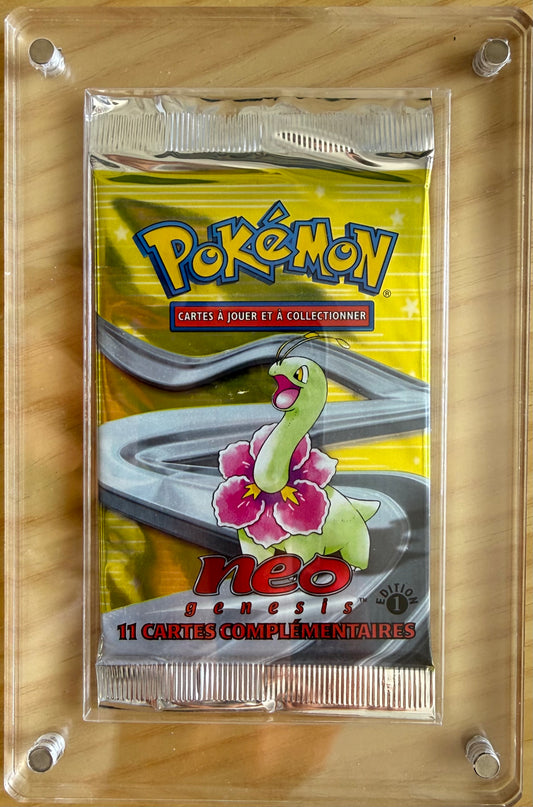 Booster Méganium Neo Genesis Ed1