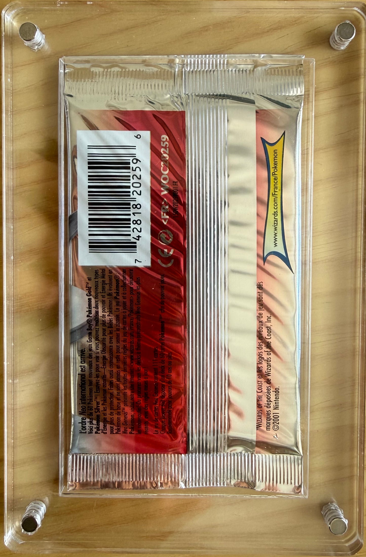 Booster Aligatueur Neo Genesis Ed1