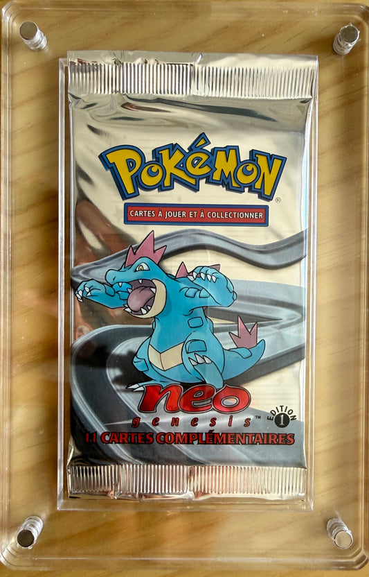 Booster Aligatueur Neo Genesis Ed1