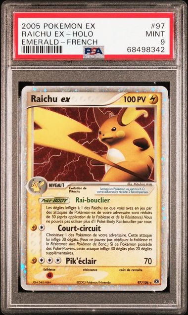 Raichu 97/106 - PSA 9