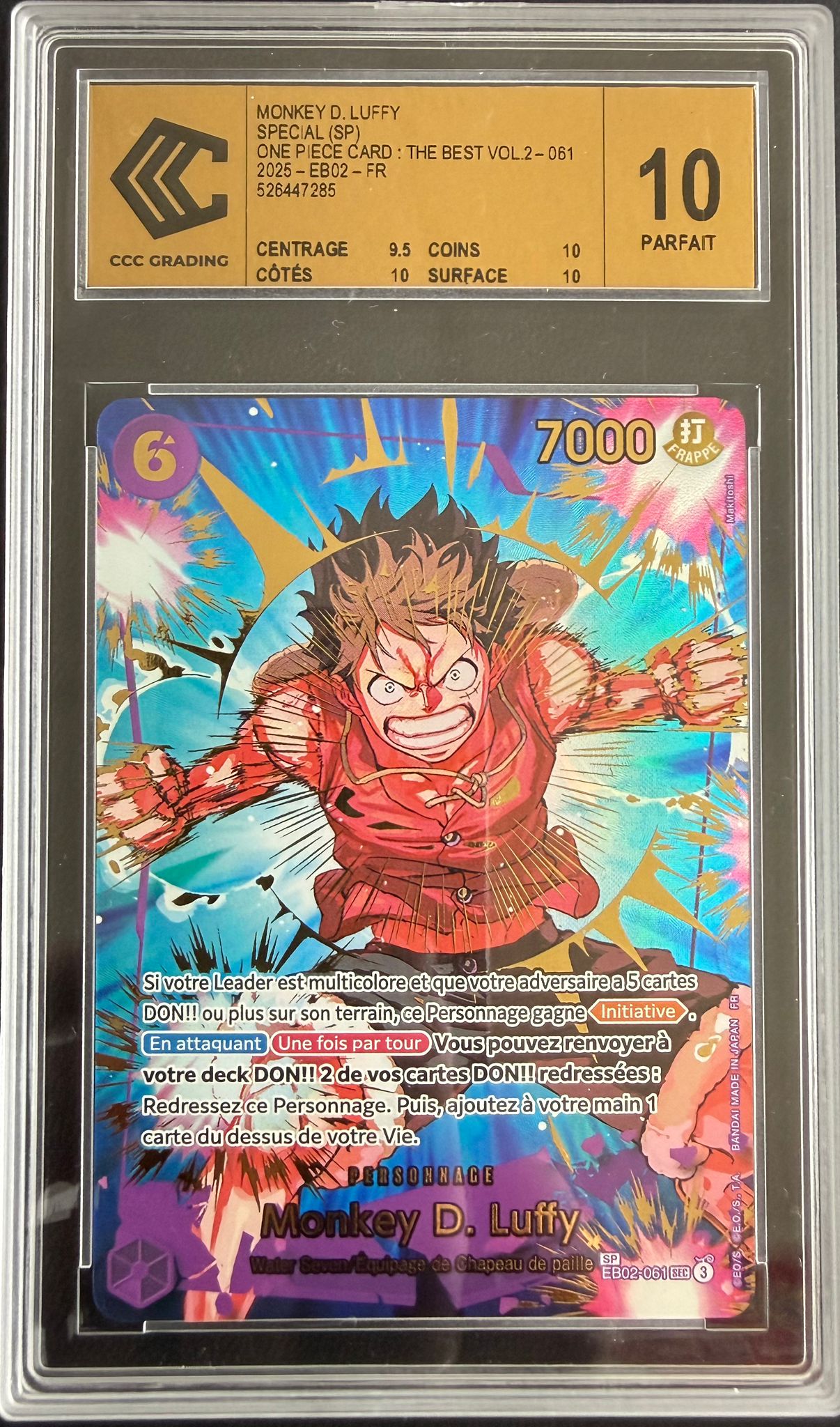 Luffy (SP) CCC10 Gold - THE BEST VOL.2 - EB02