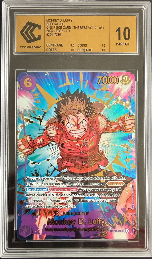 Luffy (SP) CCC10 Gold - THE BEST VOL.2 - EB02