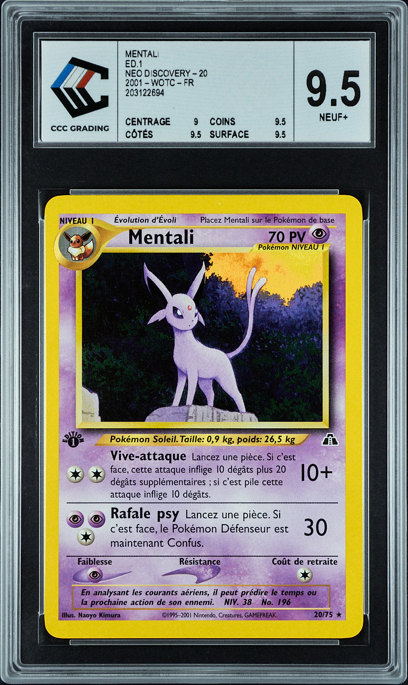 Mentali édition 1 - 20/75 CCC9.5