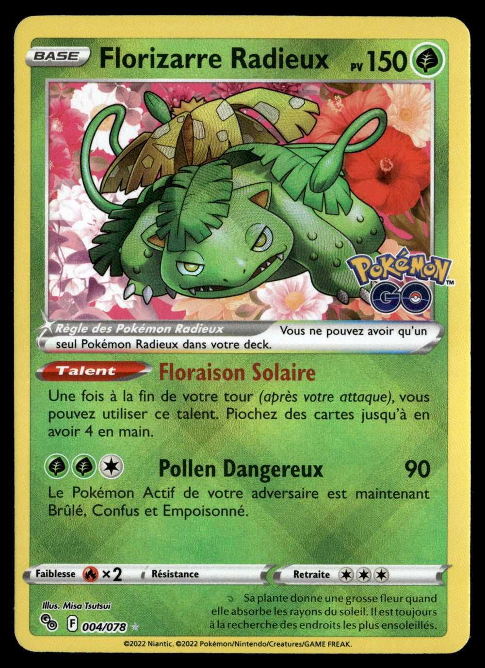 Florizarre Radieux 004/88 - NM