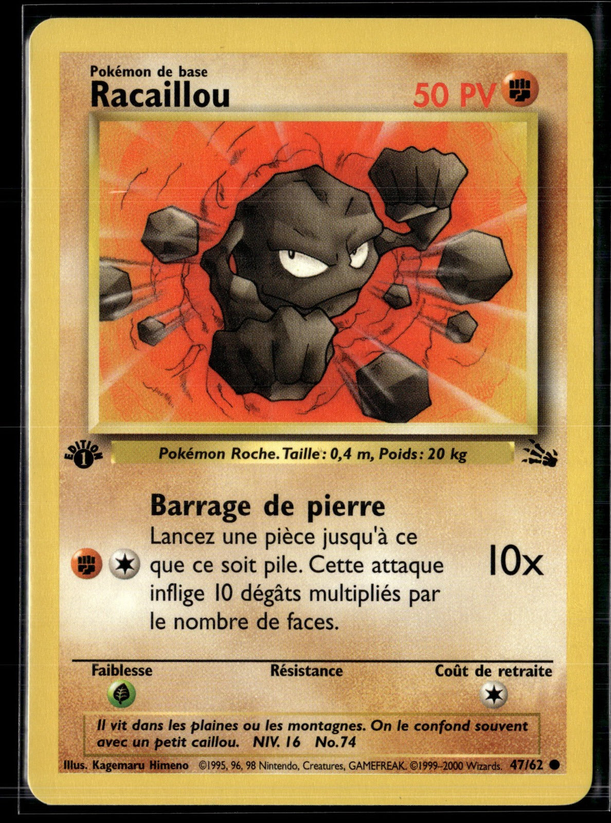 Racaillou Commune Fossile 47 EXC
