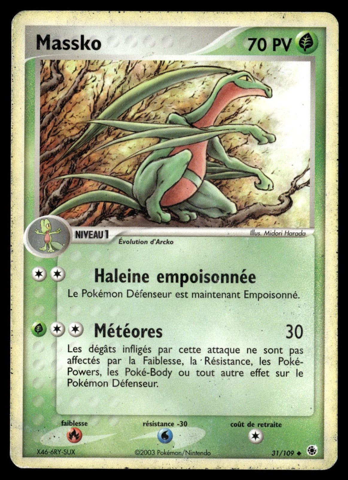 Massko Peu Commune EX Rubis & Saphir 31 HP