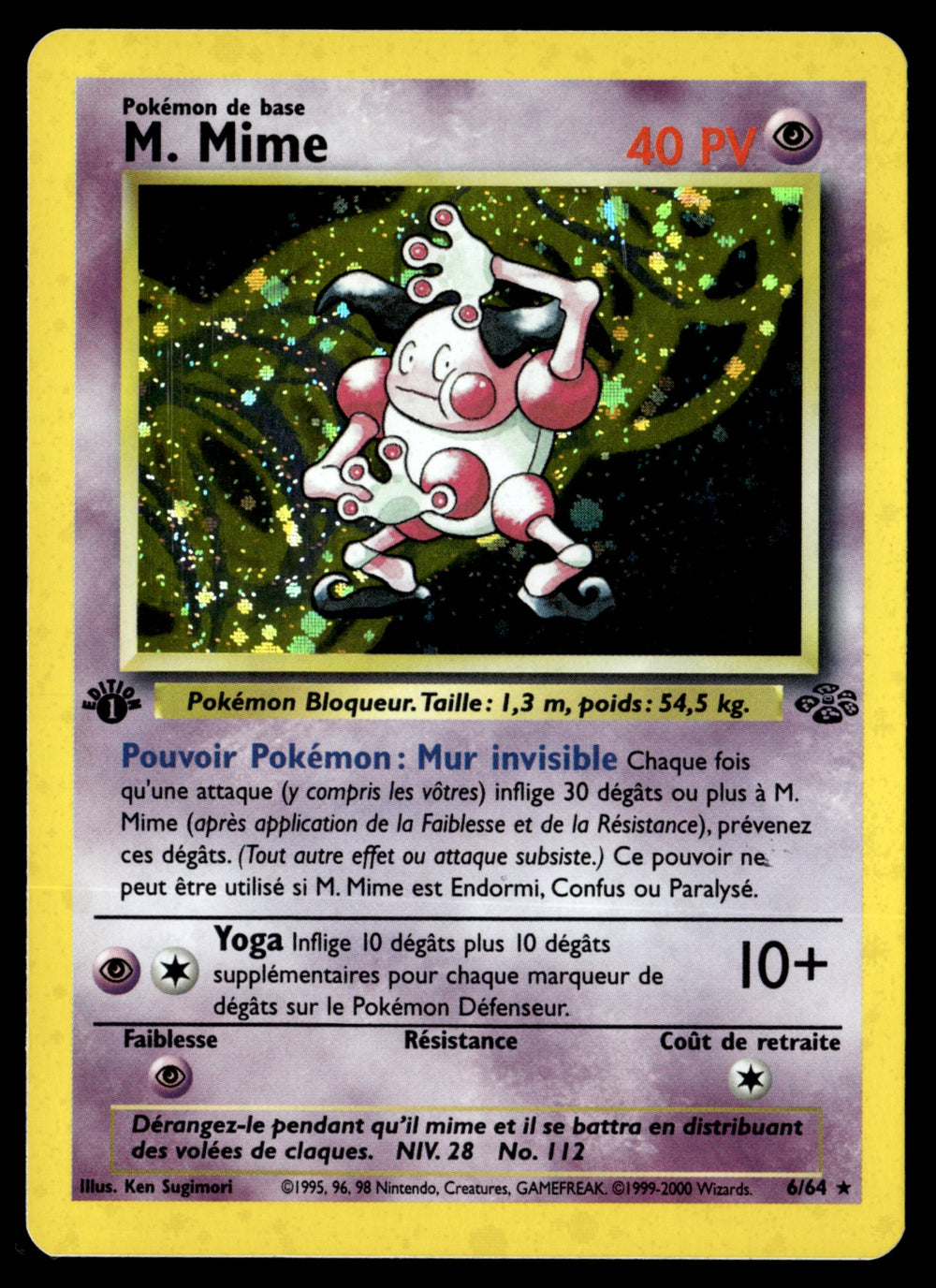 M. Mime 6/64 édition 1 - NM