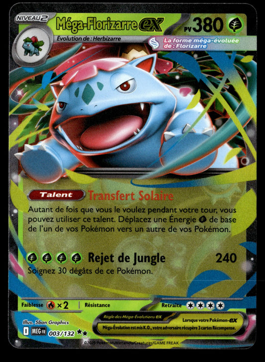 Méga-Florizarre-ex  Méga-Évolution 003 NM