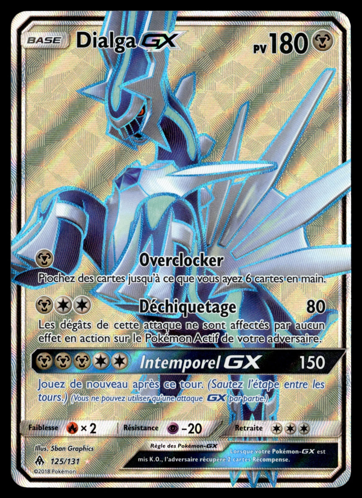 Dialga GX 125/131 - TBE